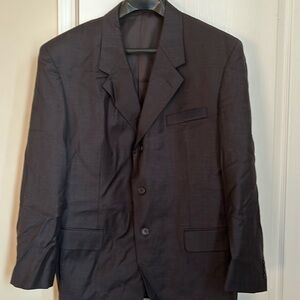 Lazetti black suit jacket.